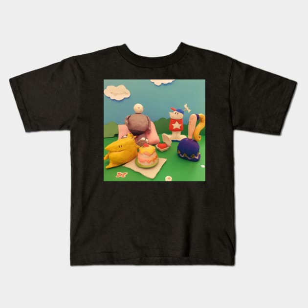 Clay creatures from Home star runner Kids T-Shirt by xxlisagamerxx